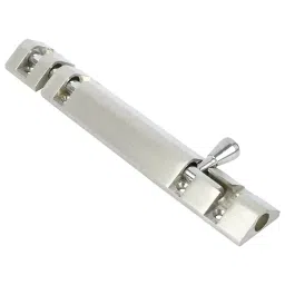 Decorio Pyramid Tower Bolt S.S Knob 609.6 mm (24 Inch) Satin Silver Finish, 3100718.05-image-9