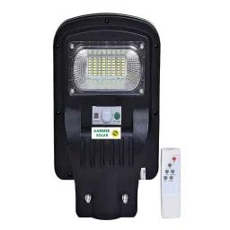 Aarmee Solar 100 W Solar Street Light with Motion Sensor Black, AIO-100W-B-ABS-25W-New-5