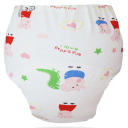 Bembika Babies Cotton Potty Training Pants Peppa Pig  Printed Medium - White-13