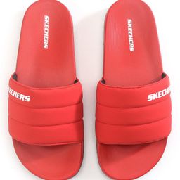 Skechers Gambix Iii Wave Surge Flip Flops - Red & Black-image-58