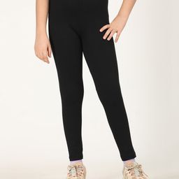 Zion Full Length Solid Leggings -Black-image-36