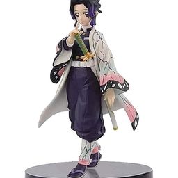QUIRKMALL Shinobu Kocho Demon Slayer Action Figure Limited Edition for Car Dashboard Decoration Cake Office Desk & Study Table - Multicolor-12