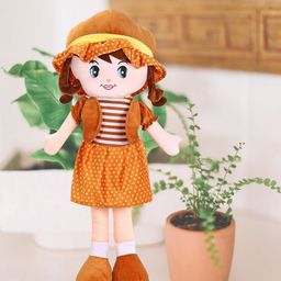 Besties Super Soft Stuffed Huggable Girl Winky Doll Washable Brown - Height 40 cm-picture-19