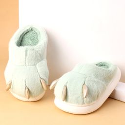 Oh! Pair Slip On Winter Shoes - Green-image-89