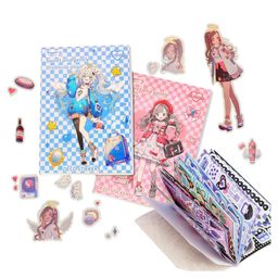 Bunie Cartoon Theme Decorative Stickers Book - 800 Stickers Multicolor-21