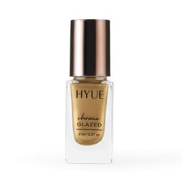HYUE Chrome Glazed Long Wearing Metallic Nail Paint- 8 ml- Gold Mine-image-21