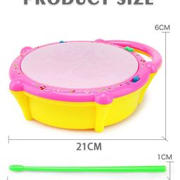 Vinmot Musical Sound Flash Drum with Attractive Colorful 3D Lights image 3
