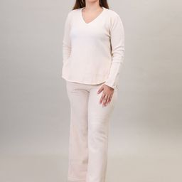 Camey V Neck Sweater & Palazzos Co-Ords-picture-0