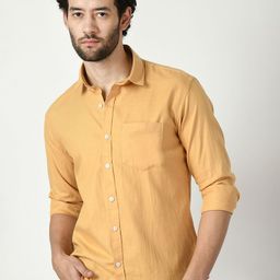 PEBCO Men Classic Slim Fit Opaque Casual Shirt-image-80