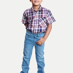 BAESD Boys Jean Mid Rise Clean Look Light Fade Jeans-image-87