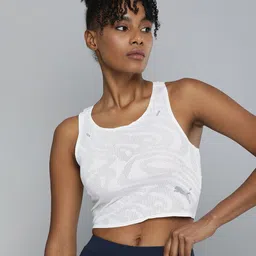 Puma RUN ULTRASPUN DryCell Breathable Running Tight Fit Tank Crop Top-image-50