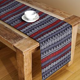 Alina decor Multicoloured Digitally Printed Table Runner image 1