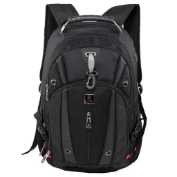 Swiss Military 31 Ltrs Black Medium Laptop Back pack-24