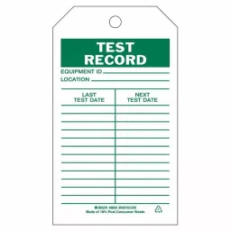 BRADY Tag 4 inch x 7 inch Green on White for Indoor/Outdoor Usage, 20TH09 (Pack of 10 Pcs)-image-28