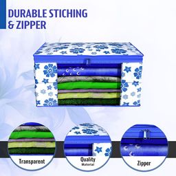 Aura Blue Set of 6 Regular Multi-Utility Organisers image 2