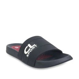 CL Sport by Carlton London Men's Black Casual Sandals-image-97