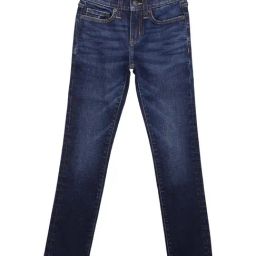 Mode By Red Tape Girls Dark Blue Cotton Washed Jeans-image-10