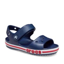 Crocs Kid's Bayaband Navy Floater Sandals-image-9