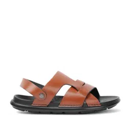 Gabicci Men's Romeo G Tan Back Strap Sandals-image-22