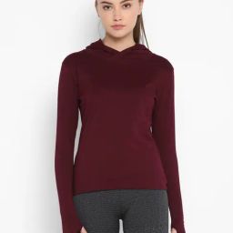 Appulse Maroon Cotton Slim Fit T-Shirt-picture-46