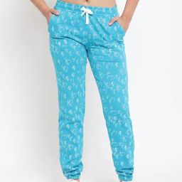 Lil Tomatoes Kids Blue Printed Trankpants-picture-40