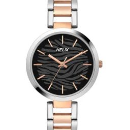 Helix by Timex Black Round Dial Analog Womens Watch - TW054HL02-image-34
