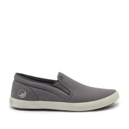 Woodland Men's Grey Plimsolls-image-33