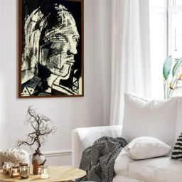 The Art House Abstract Multicolor Canvas Painting-image-83