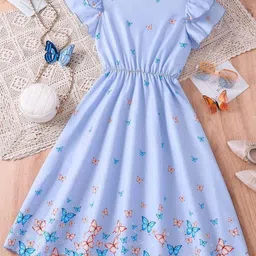 Miss & Chief Floral Print Fit & Flare Dress-image-79