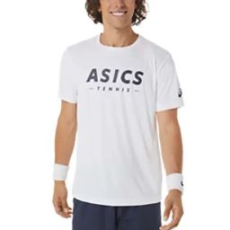 Asics White Regular Fit Printed Sports T-Shirt-image-94