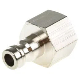 RS PRO Brass Female Pneumatic Quick Connect Coupling G 1/4 Female Threaded, 6671850-image-51