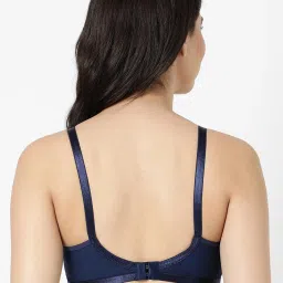 BLOSSOM Navy Medium Coverage Shaper Bra image 2