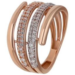 Malabar Gold and Diamonds 18K (750) BIS Hallmark Rose Gold Ring for Women-picture-16