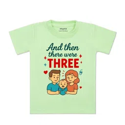 arvesa And Then There Were Three Printed Kids Tshirt-picture-11