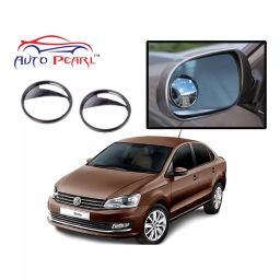 Auto Pearl Manual Exterior Rear View Mirror for Volkswagen Vento (Pack of 2 Pcs)-5