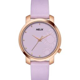 Helix by Timex Lavender Round Dial Analog Womens Watch - TW032HL44-image-37