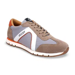 mccoy Men Woven Design Leather Lace-Ups Sneakers-picture-42