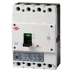 HPL MCCB TAB4 4 Pole Microprocessor 36 kA 800 Amp, TAB4NX800AC4PMPR-25