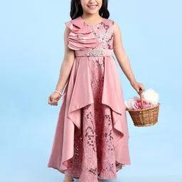 Mark and Mia Girls Embellished Sequined Maxi Dress-image-38
