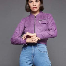 Miss Chase Purple Plain Jacket-picture-43