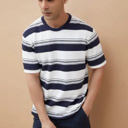 Code By Lifestyle Multicolored Regular Fit Printed T-Shirt-15