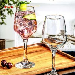 Roxx Transparent Glass Wine Glass - Set of 4-image-50