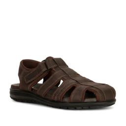 Hush Puppies by Bata Men's CHARLES 2.0 Brown Fisherman Sandals-picture-11