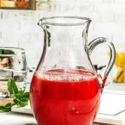 Roxx Transparent Glass Juice serving Jug-image-75