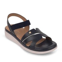 Liberty Women's Navy Blue Sling Back Sandals-picture-29
