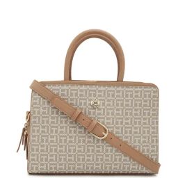 TOMMY HILFIGER PU Beige Women Bowlers-picture-40