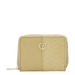 Caprese Adayla Yellow Faux Leather Printed Zip Around Wallet-32