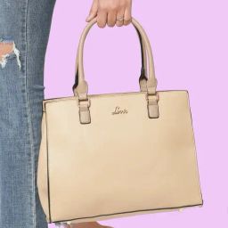 Lavie Shelly Beige Large Satchel-25