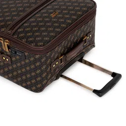 GUESS Printed Soft Suitcase Trolley Bag image 5