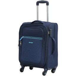 Citizen Striped Explorer Blue Striped Soft Cabin Trolley Bag - 56 Cms-43